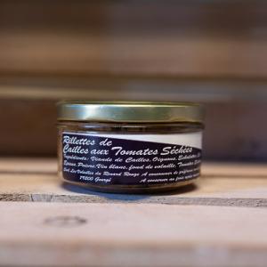 Rillettes | Rillettes de caille aux tomates séchées - 130g